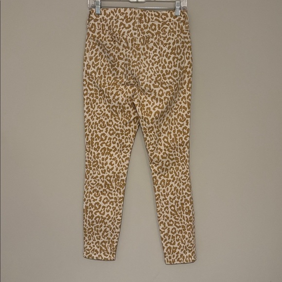 J. Crew 10inch high rise safari animal print denim size 27 - Picture 6 of 7